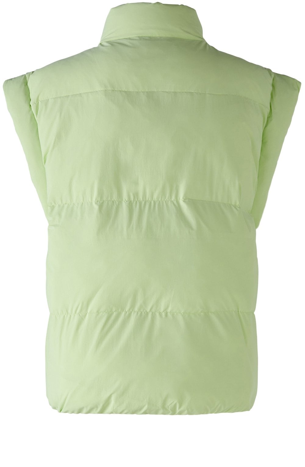Light Green Quilted Gilet