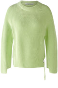 Light Green Ribbed Jumper