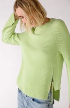 Light Green Ribbed Jumper