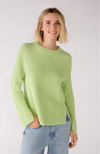 Light Green Ribbed Jumper