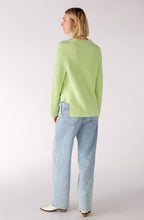 Light Green Ribbed Jumper