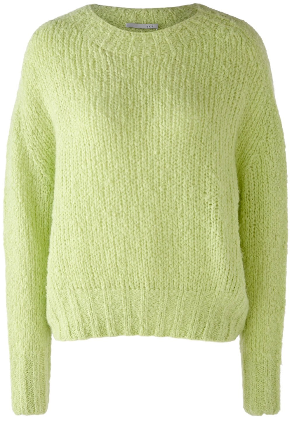 Light Green Soft Chunky Knit Jumper