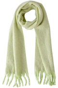 Light Green Soft Chunky Scarf