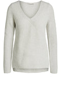 Light Grey Chunky Knit Sweater