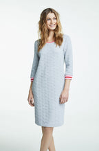 Light Grey Embossed Heart Dress