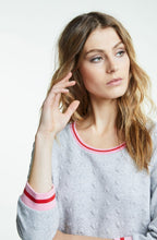 Light Grey Embossed Heart Dress