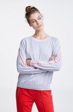 Light Grey Heart Detailed Jumper
