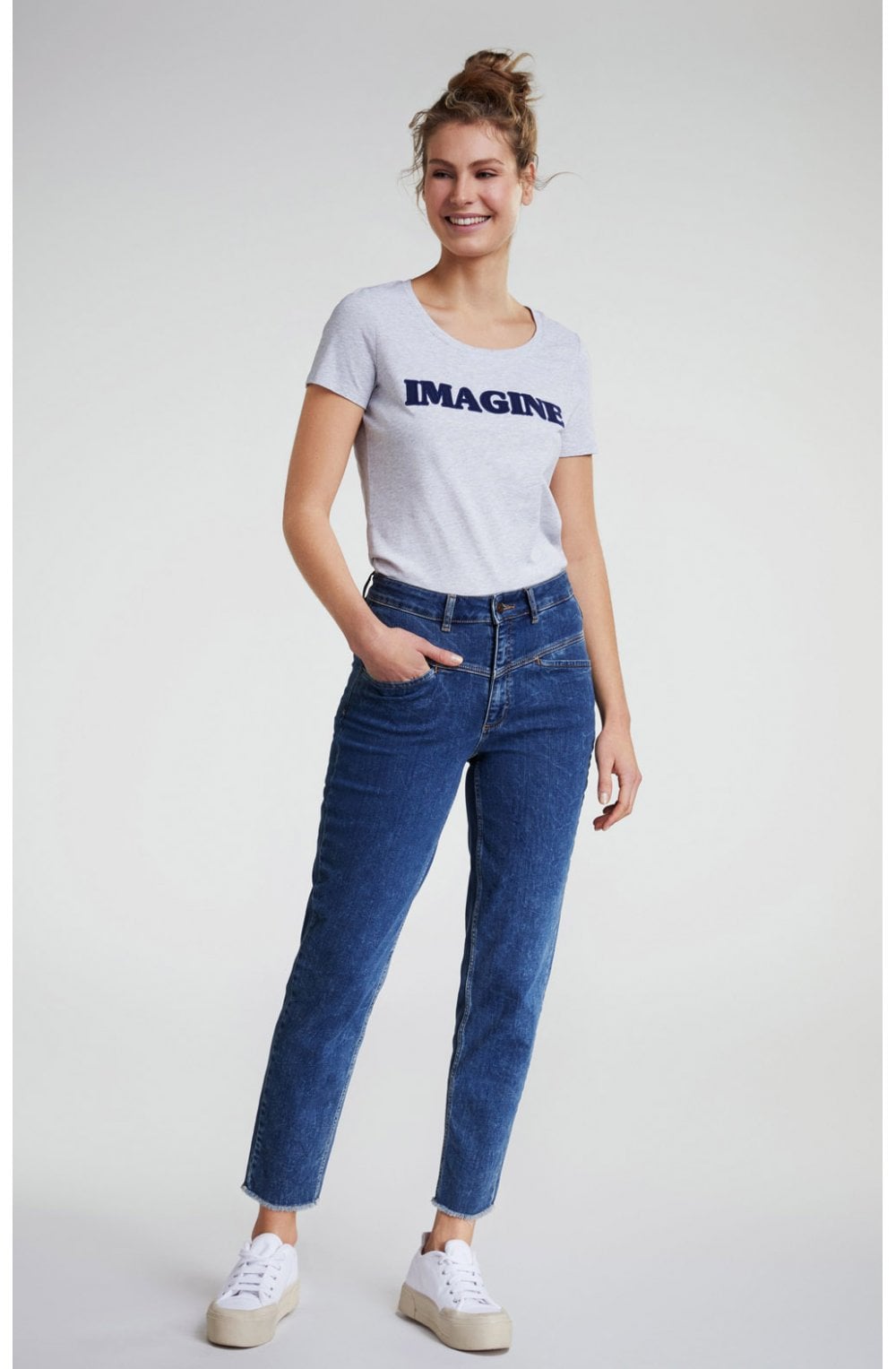 Light Grey Imagine T Shirt