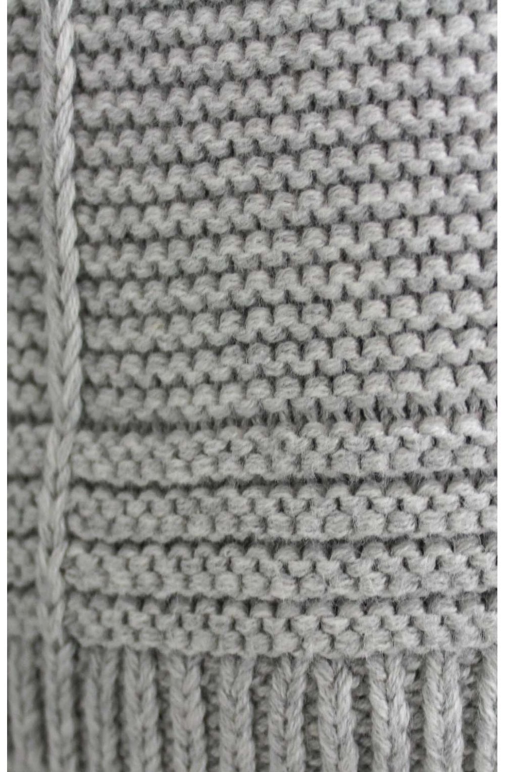 Light Grey Knit Cardigan