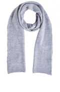 Light Grey Knit Scarf