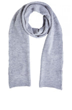 Light Grey Knit Scarf