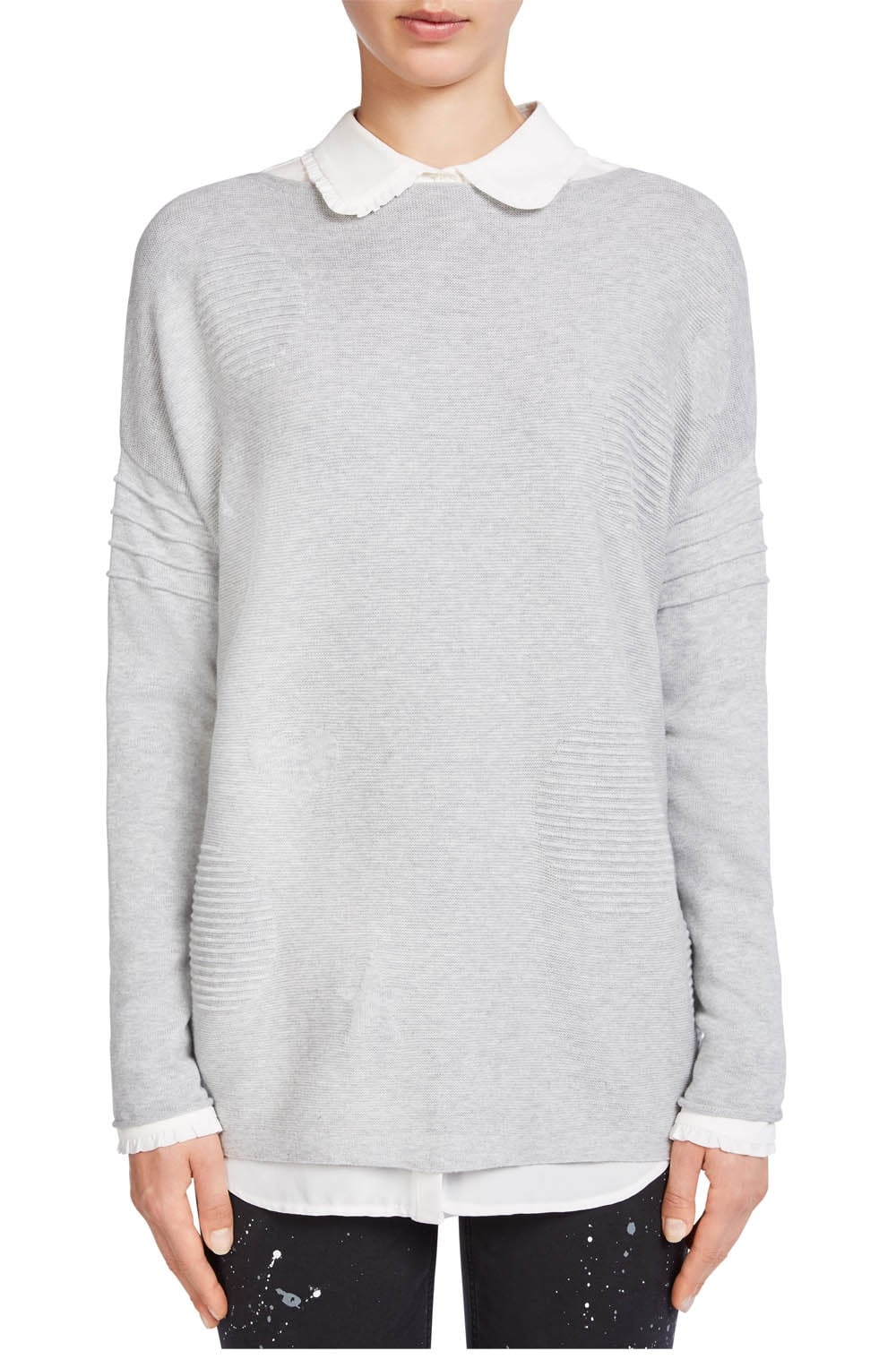 Light Grey Knit Sweater