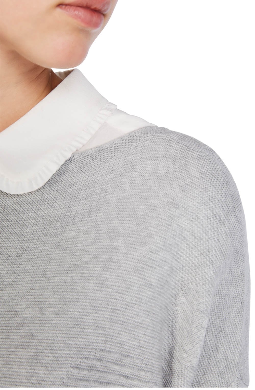 Light Grey Knit Sweater