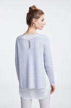 Light Grey Layered Effect Jumper