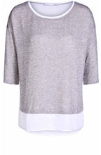 Light Grey Layered Effect Top