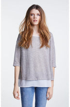 Light Grey Layered Effect Top