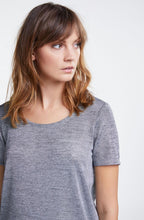 Light Grey Metallic T Shirt