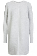 Light Grey Ribbed Dress