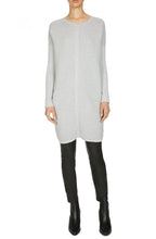 Light Grey Ribbed Dress