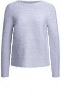 Light Grey Ribbed Knit Jumper