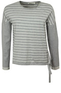 Light Grey Striped Sweater