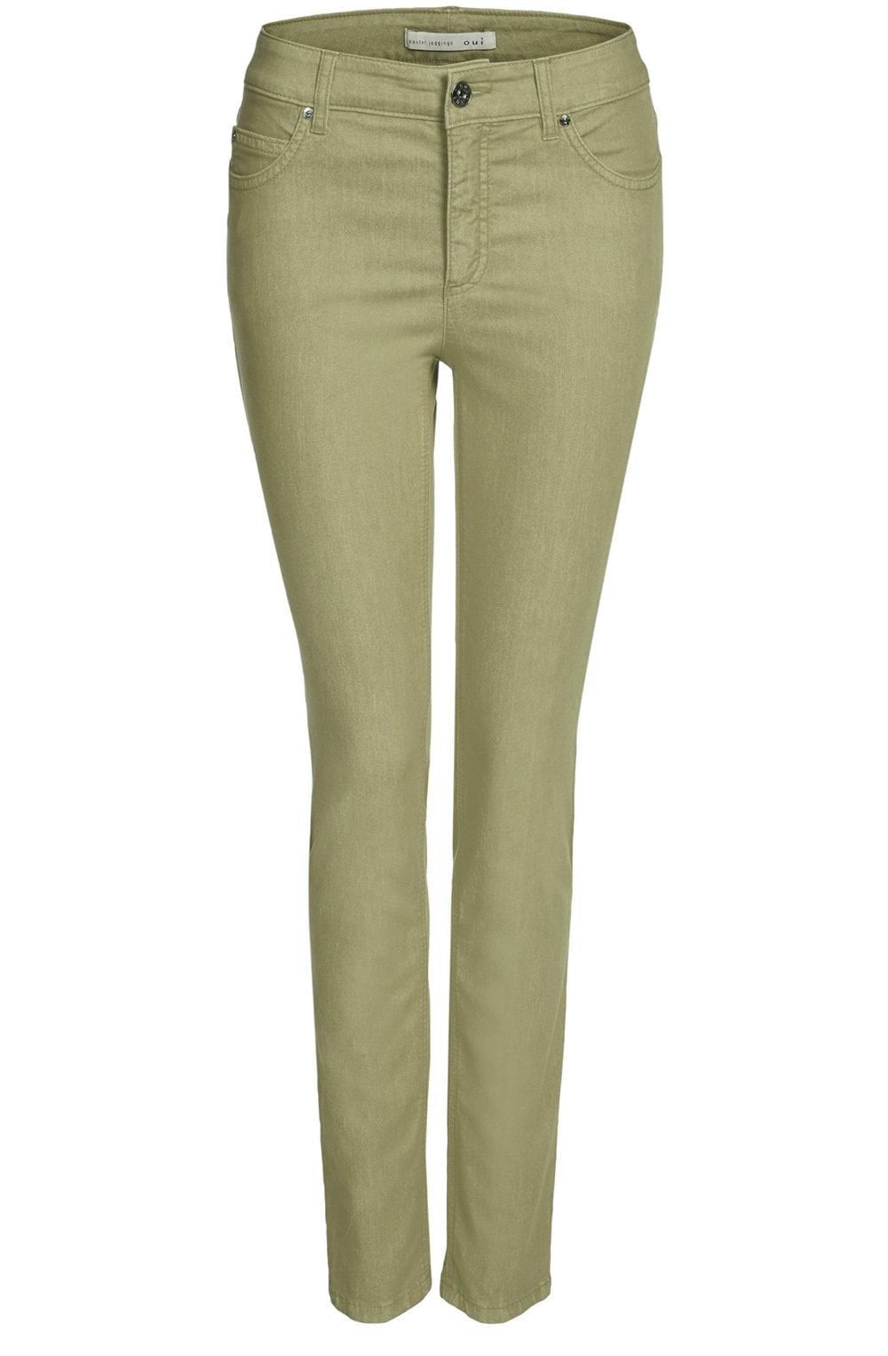 Light Khaki Baxtor Jeggings