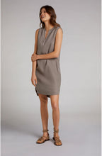 Light Khaki Linen Dress