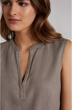 Light Khaki Linen Dress