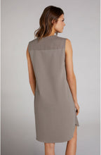 Light Khaki Linen Dress