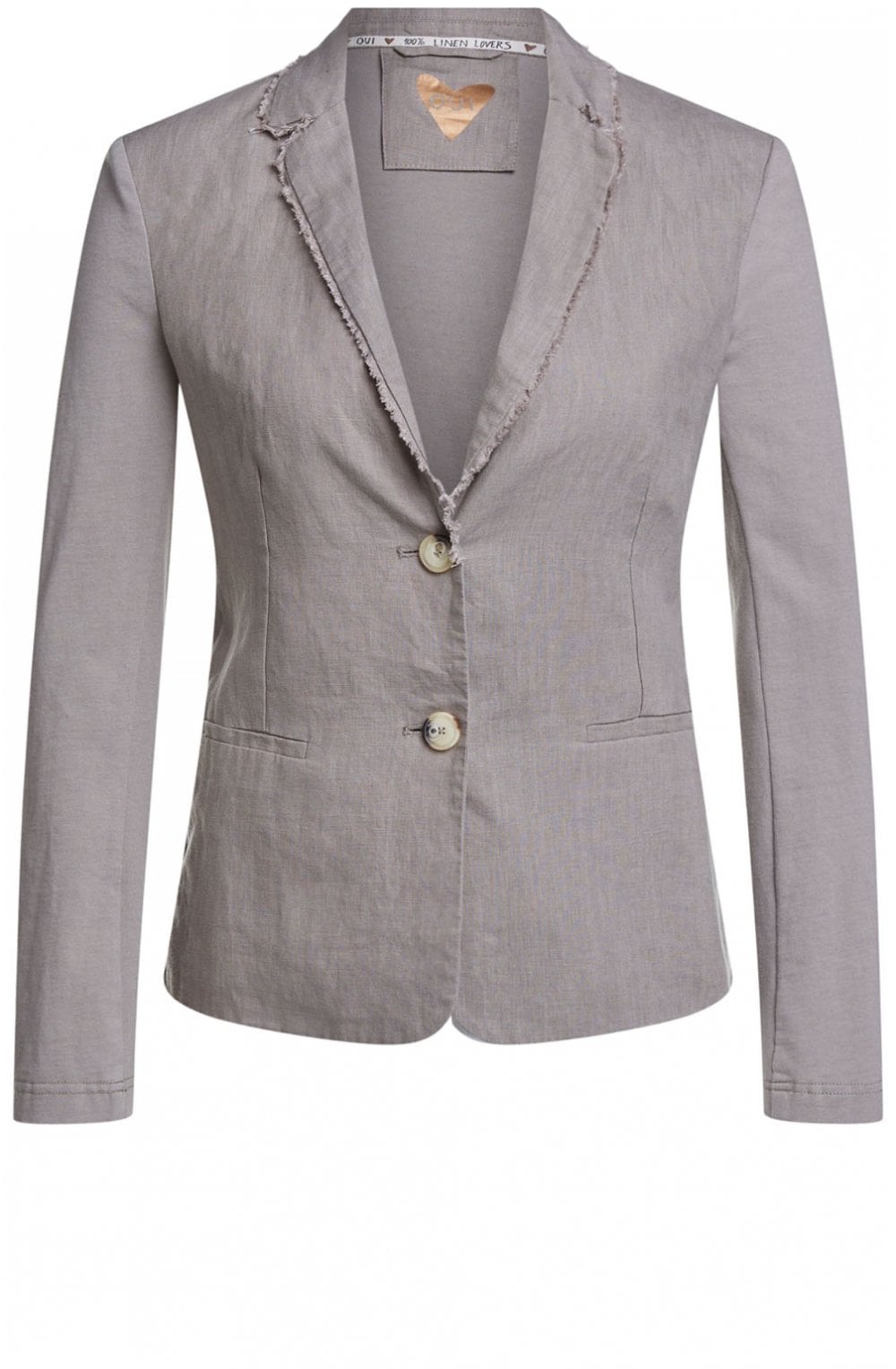 Light Khaki Linen Jacket