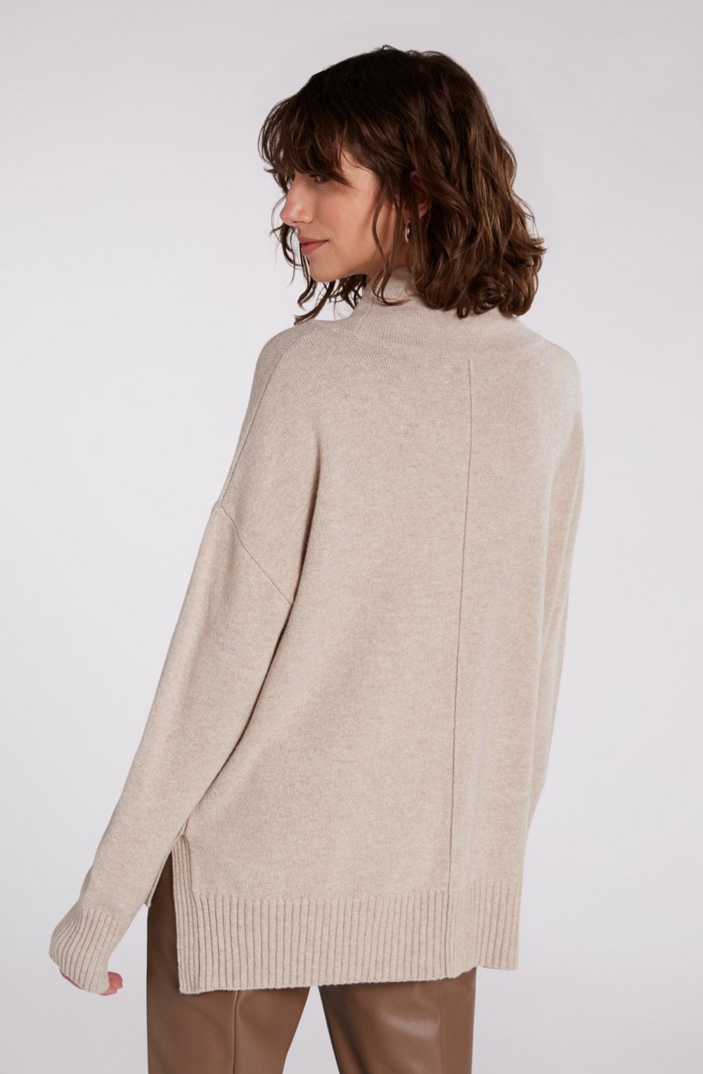 Light Stone Fine Knit Jumper