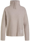 Light Stone Fine Rib Jumper