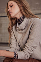 Light Stone Fine Rib Jumper