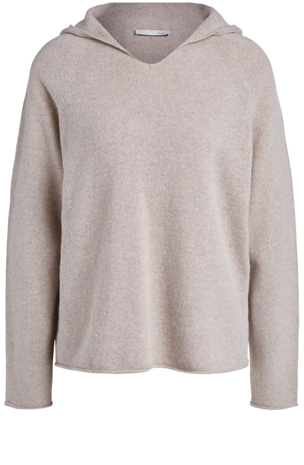 Light Stone Hooded Jumper