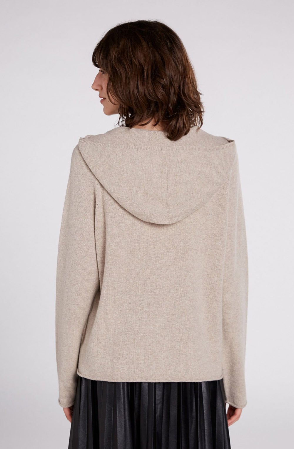 Light Stone Hooded Jumper