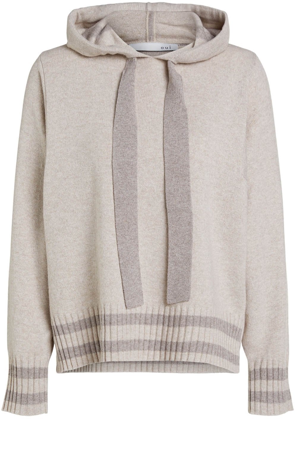 Light Stone Hooded Jumper