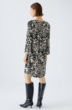Light Stone Leo Print A Line Dress