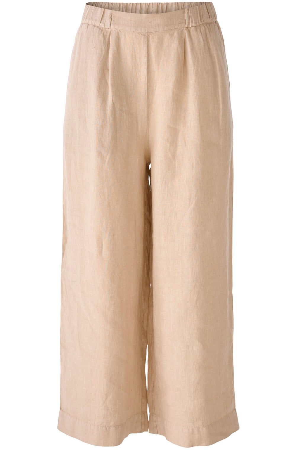 Light Stone Linen Culottes