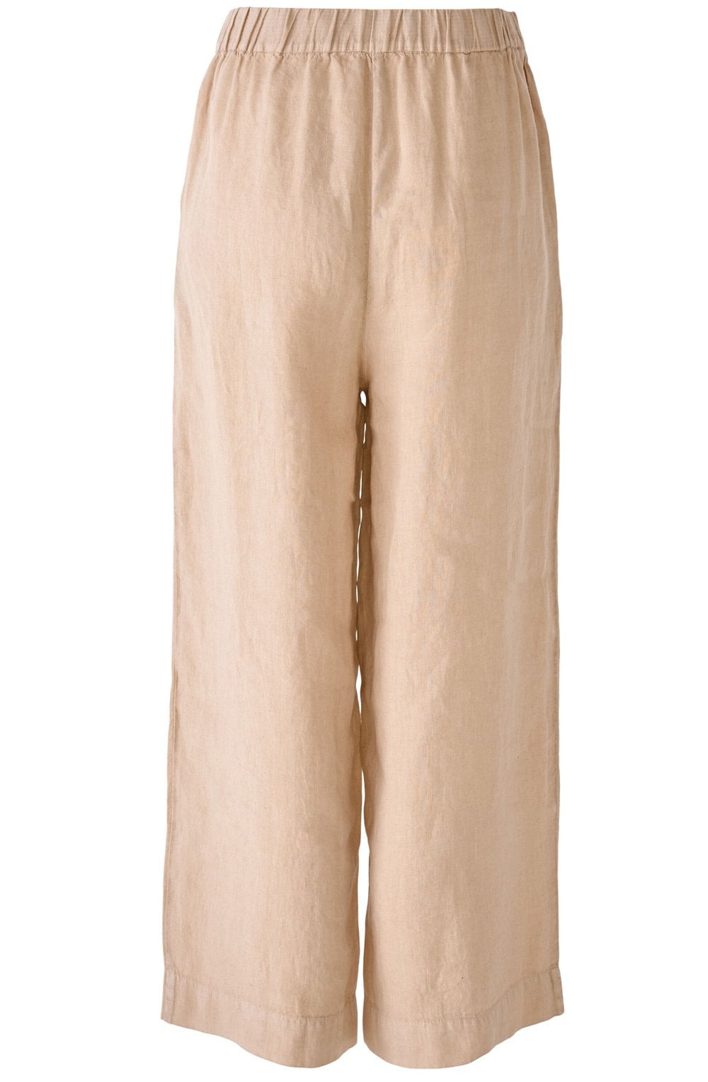 Light Stone Linen Culottes