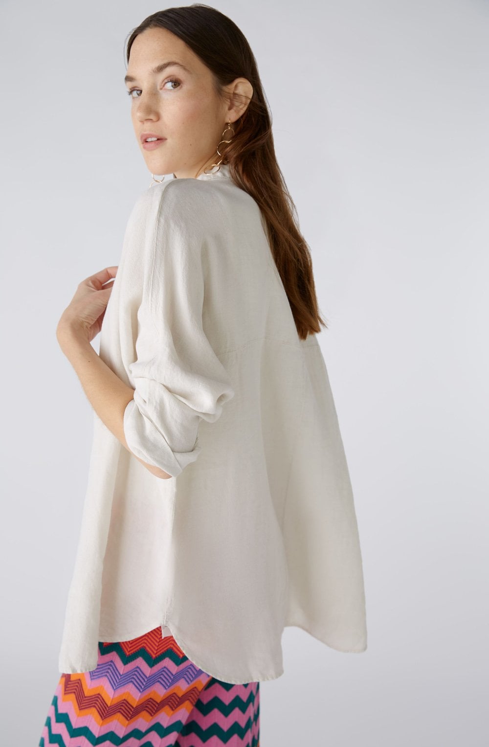 Light Stone Linen Shirt