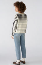 Light Stone Placed Print and Striped Jumper