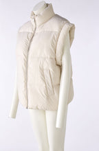Light Stone Quilted Gilet