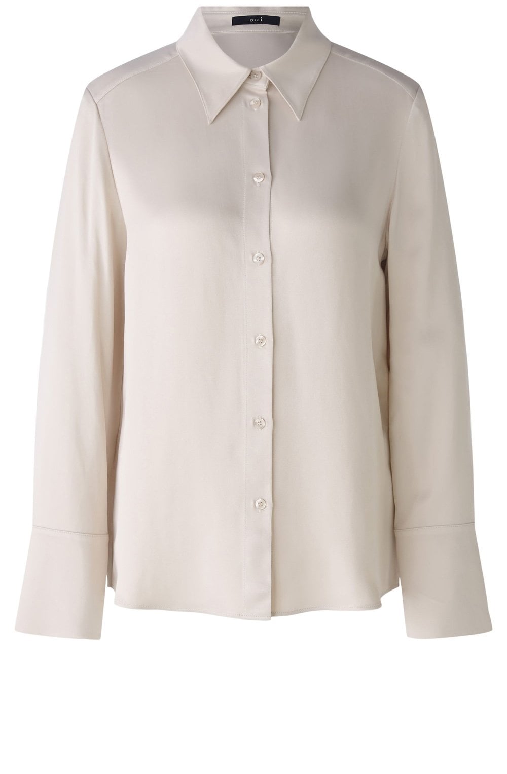 Light Stone Satin Touch Blouse