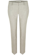Light Stone Tailored Trousers