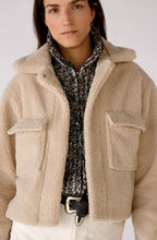 Light Stone Teddy Box Jacket
