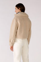 Light Stone Teddy Box Jacket
