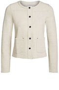Light Taupe Ribbed Jacket