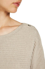 Light Taupe Ribbed Sweater