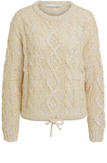 Light Yellow Open Knit Jumper