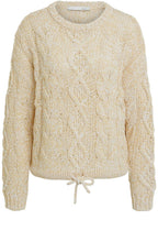 Light Yellow Open Knit Jumper